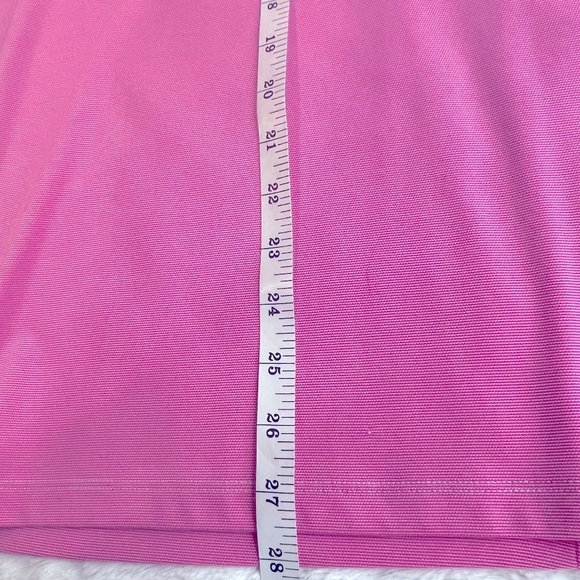 NIKE MEN Dry-Fit Victory Polo Shirt Sport Golf Business Casual Pink White Men M - Picture 8 of 16